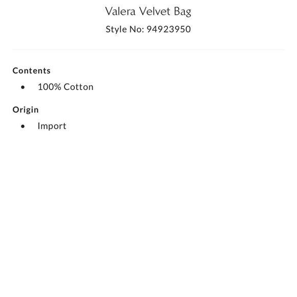 Free People Valera Embroidered Velvet Bag in Navy Blue NWOT - Picture 5 of 5